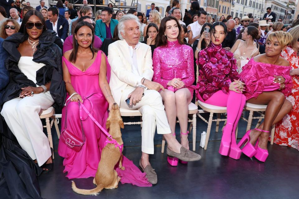 Front Row at Valentino