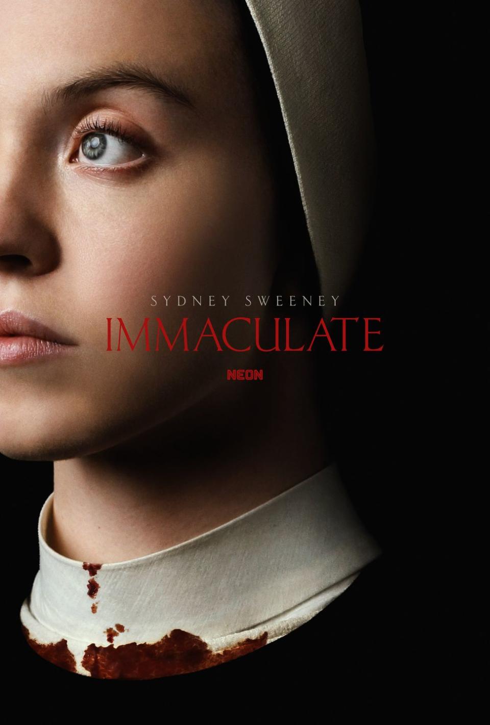 sydney sweeney, immaculate poster