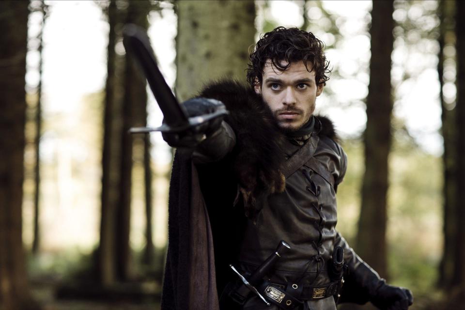 Richard Madden as Robb Stark in "Game of Thrones"