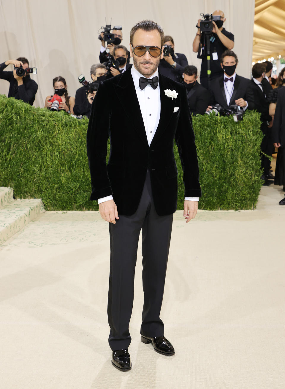 The 2021 Met Gala Celebrating In America: A Lexicon Of Fashion - Arrivals (Mike Coppola / Getty Images)