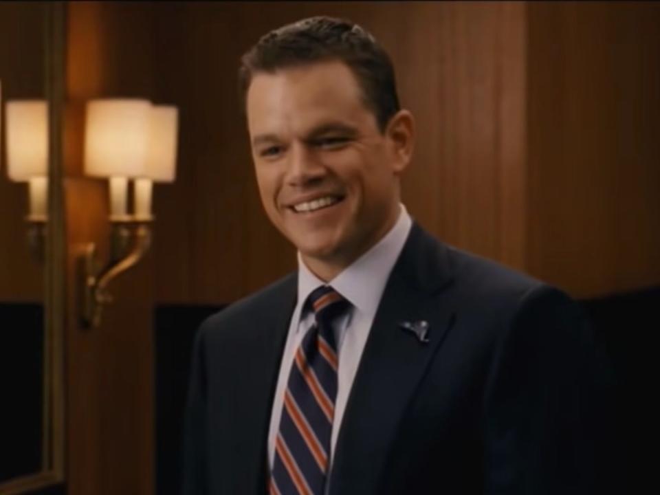 Matt Damon in "The Adjustment Bureau" (2011).