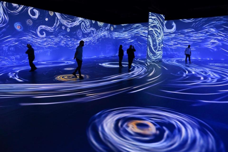 Beyond Van Gogh: The Immersive Experience will be open in Albuquerque from March 2-May 1, 2022.