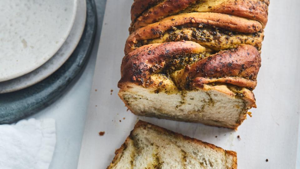 Vegan Pesto Babka