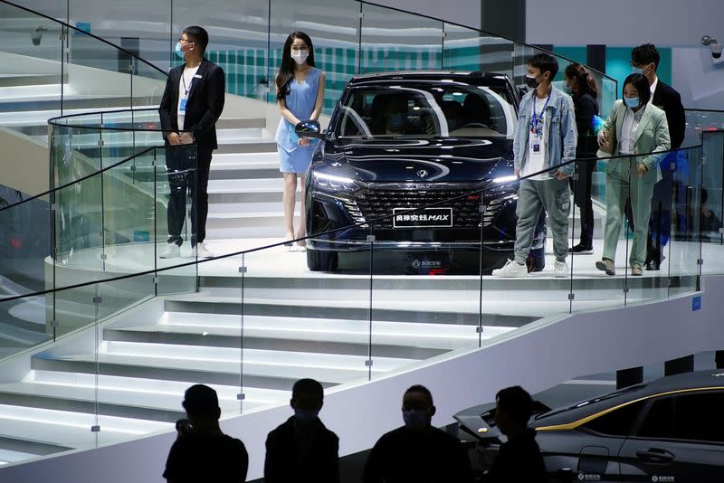 FILE PHOTO: Auto Shanghai show in Shanghai