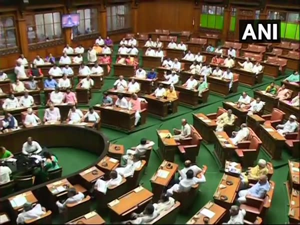 Visual from the Karnataka Assembly (Photo/ANI)