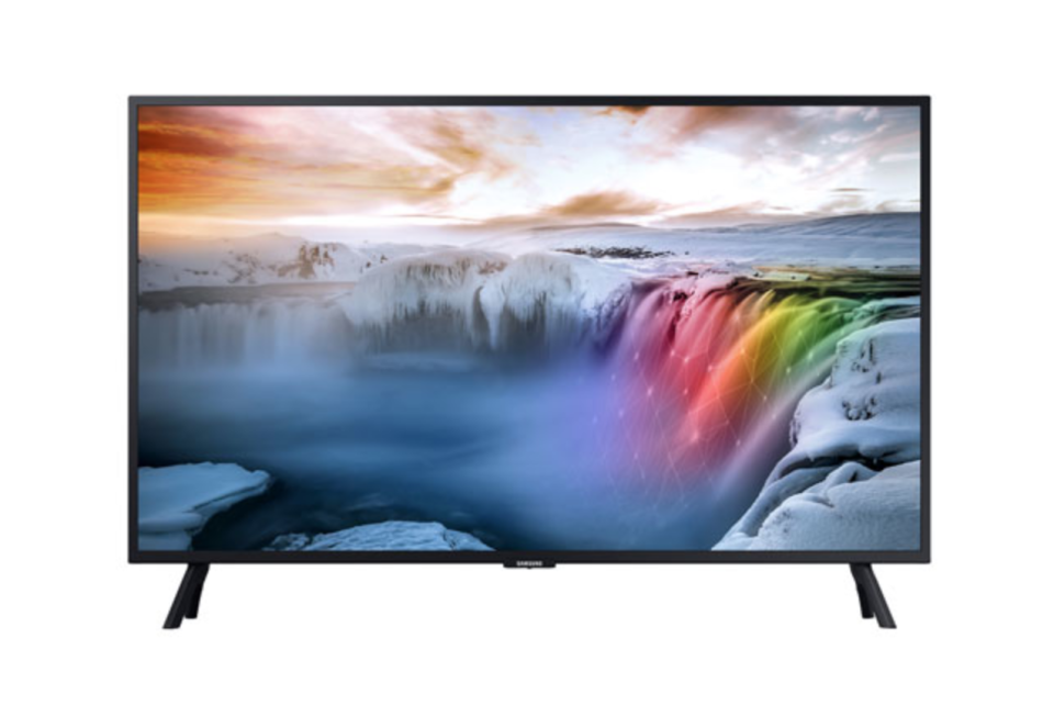 Samsung 32" 4K UHD HDR LED Tizen Smart TV. Image via Best Buy.