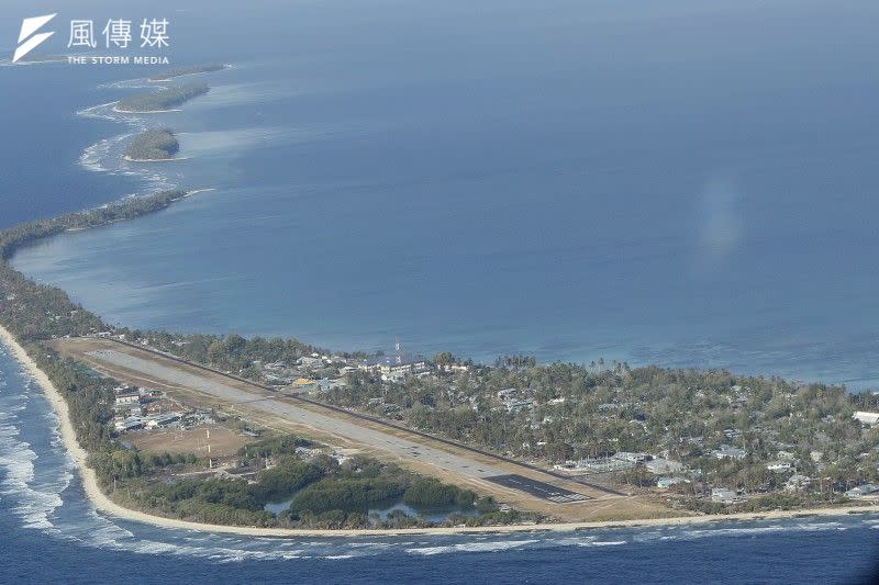 <cite>太平洋島國吐瓦魯面臨海平面上升的嚴重威脅。（資料照，美聯社）</cite>