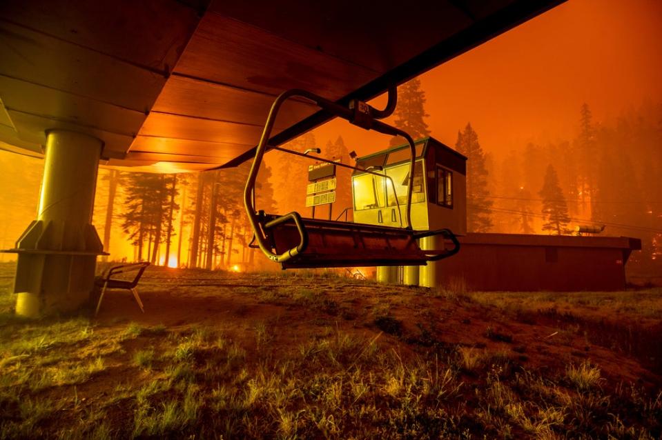 California-Tahoe Wildfire Arrests (ASSOCIATED PRESS)