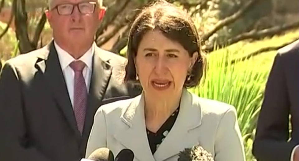 Premier Gladys Berejiklian announced a raft of changes to Covid-19 restrictions in the state. Source: ABC