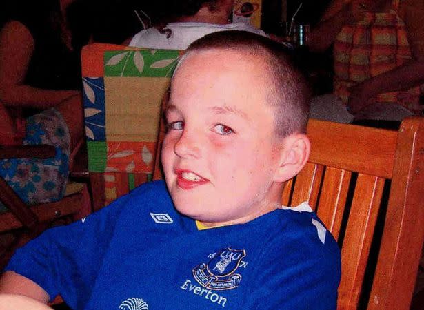 Rhys Jones had his life cut short as he walked home from football.