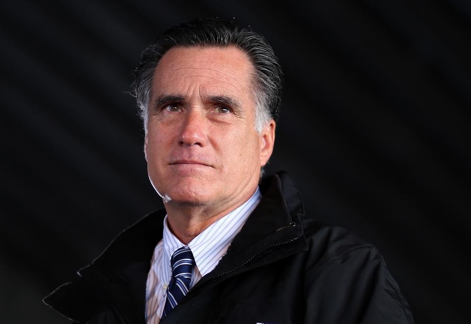 Mitt Romney Campaigns Across The Country Four Days Before The Election