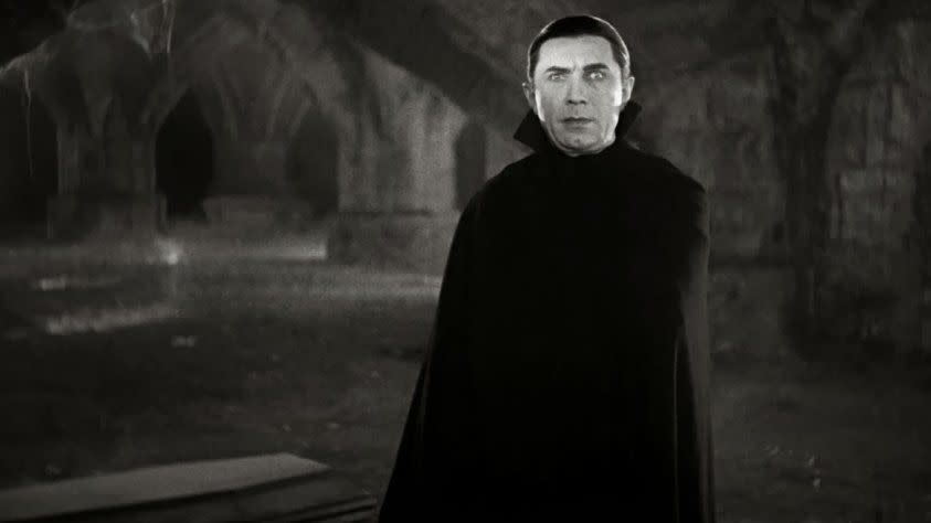 bela lugosi looms as the title creature in a scene from 'dracula,' a good housekeeping pick for best scary movies for kids