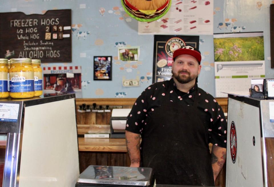 Kevin Davis was a manager at Strasburg Meats for 12 years before purchasing the business just a year ago.