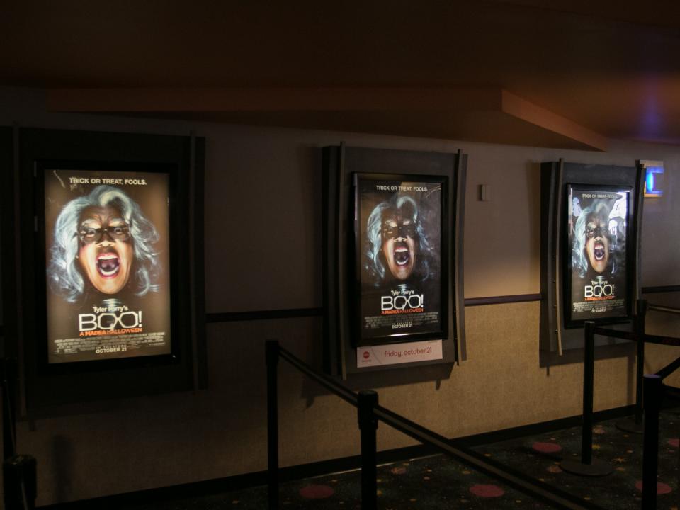 Madea movie posters.