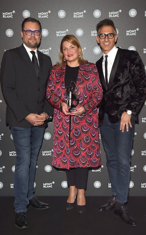 Montblanc de la Culture Arts Patronage Award - Credit: Montblanc/Dave Benett/Getty Images