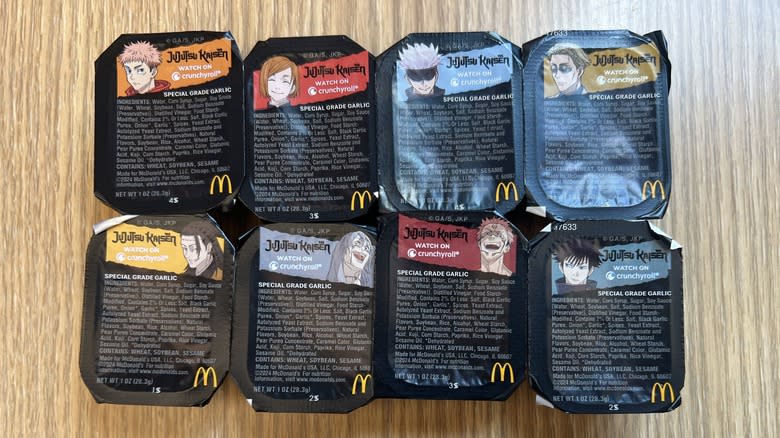 McDonald's Special Grade Garlic Sauce packets
