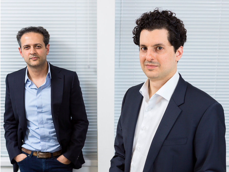 OakNorth founders Rishi Kholsa, left, and Joel Perlman.