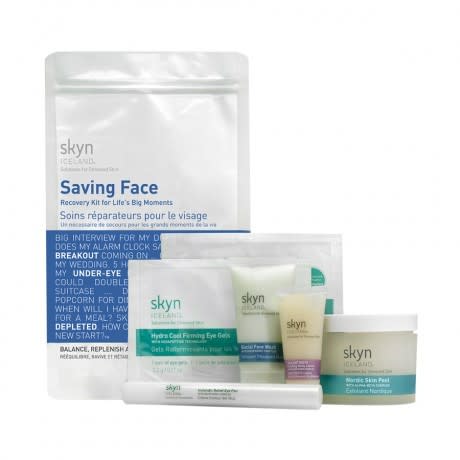 Iceland: Skyn Iceland Saving Face Kit