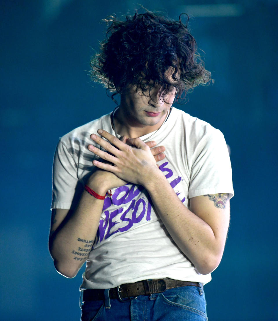 closeup of matty