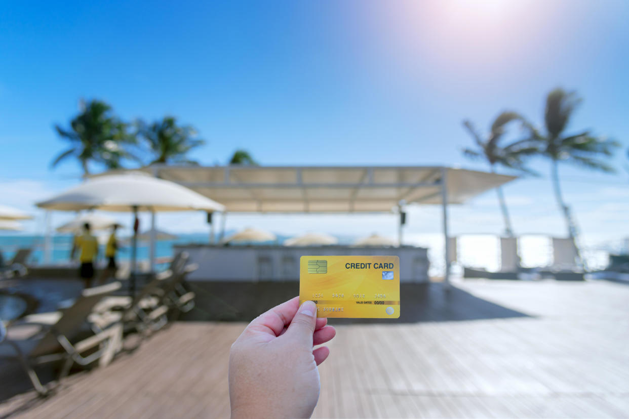 Is a travel rewards credit card right for you? There are plenty of advantages. / Credit: Getty Images/iStockphoto