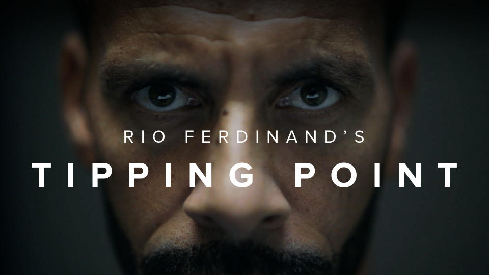 Rio Ferdinand explores the social issues around modern football in new documentary Tipping Point. (Prime Video)