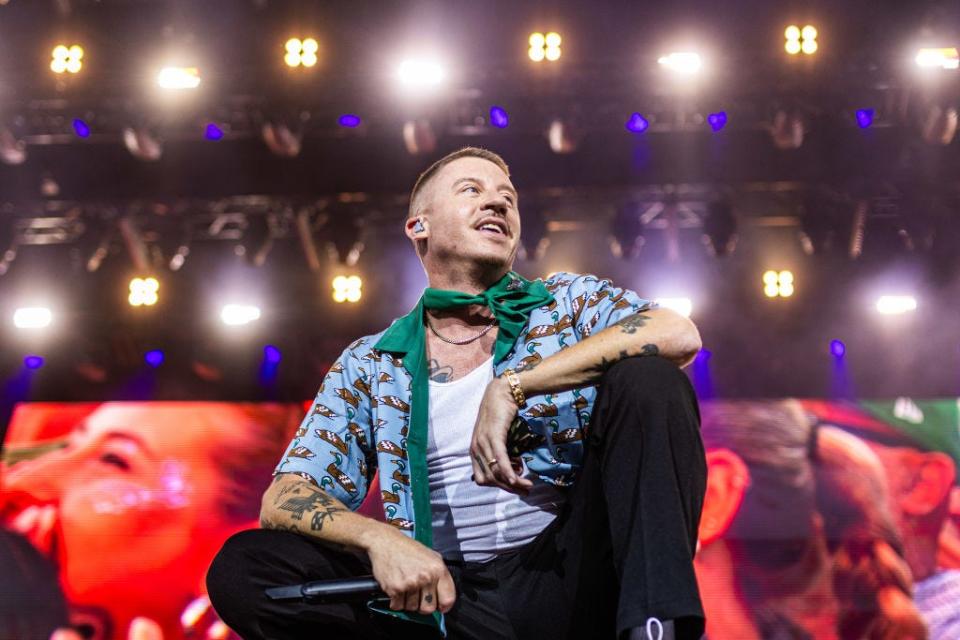 Macklemore has been an outspoken supporter of Palestinians since last year.