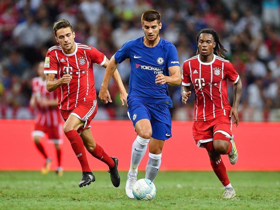 Morata in action against Bayern Munich (Getty)