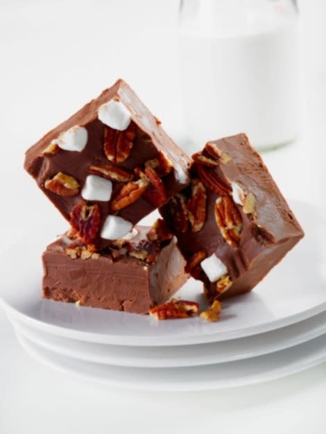 Rocky road fudge