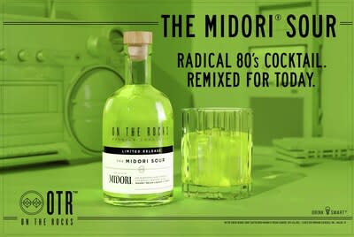 Bottle Of Midori Liqueur Stock Photo - Download Image Now - Midori