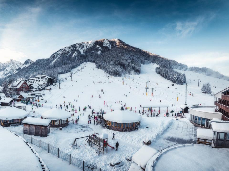 This Alpine ski resort has an altitude of 1,291m (Getty Images)