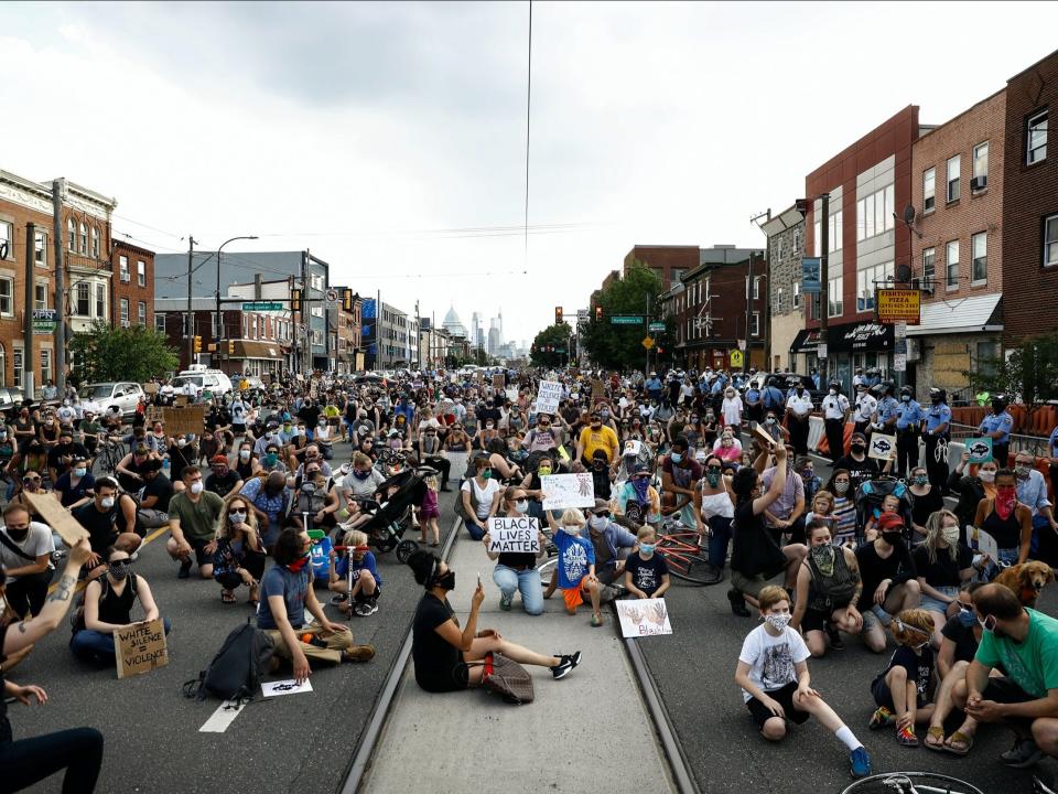 philadelphia black lives matter george floyd protest