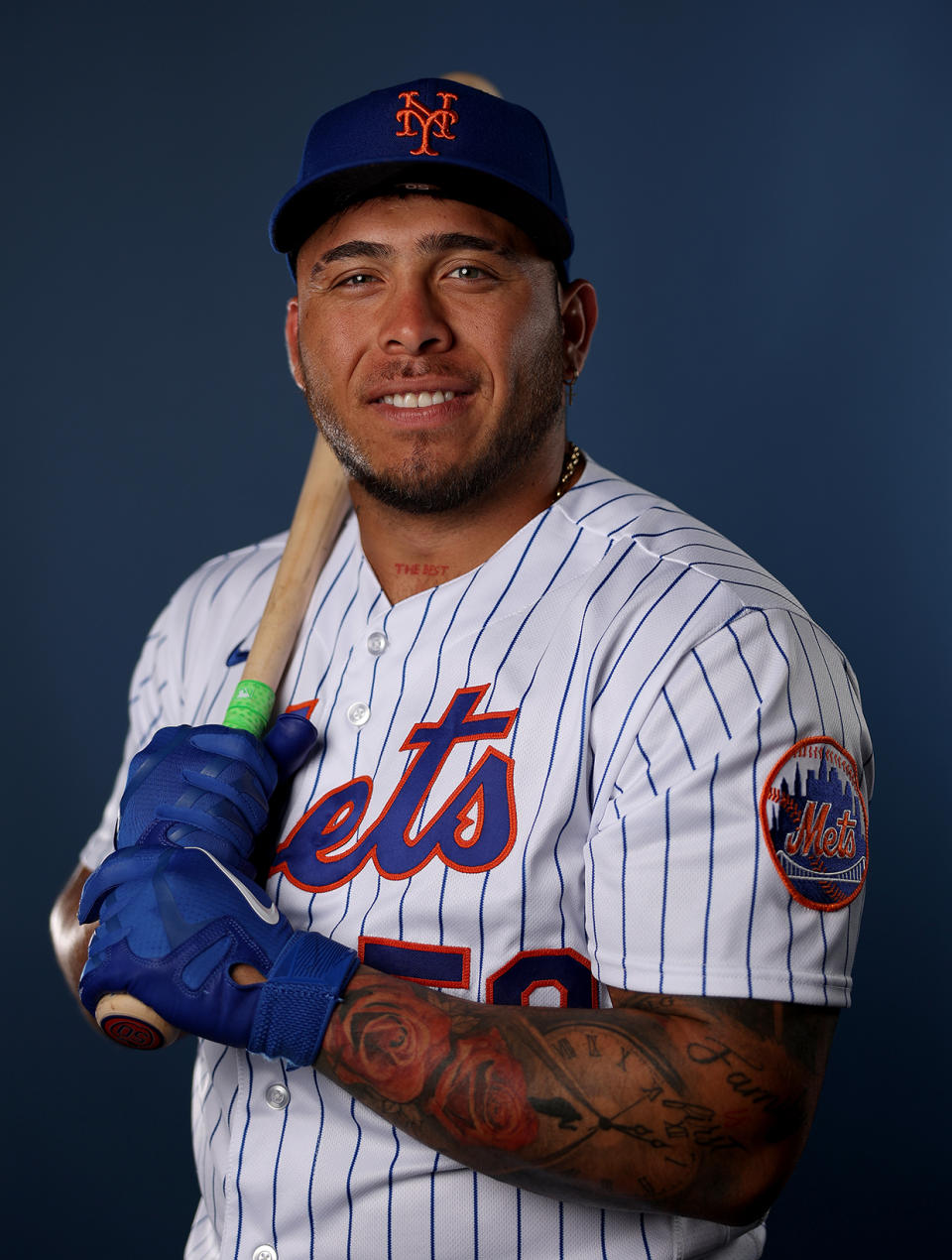 Francisco Alvarez #50 of the New York Mets