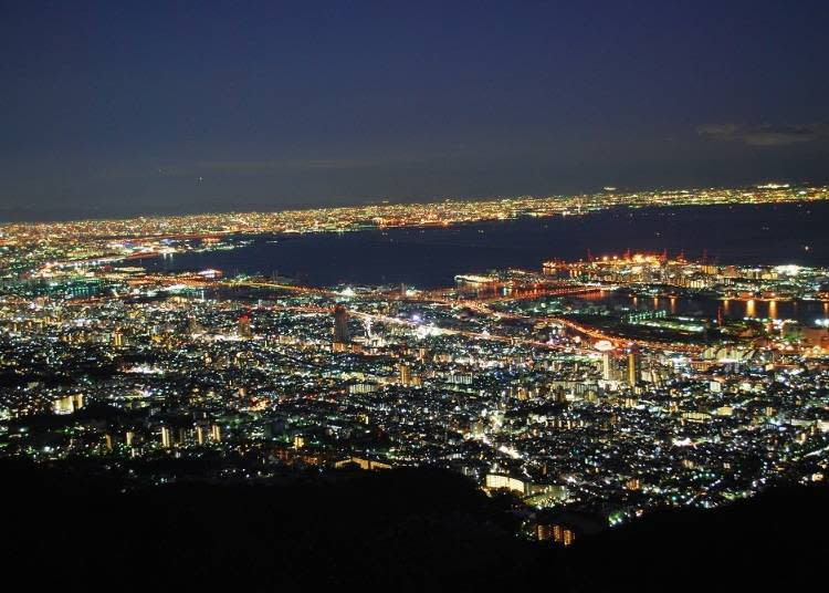 摩耶景觀線View Line（まやビューライン）・掬星台夜景