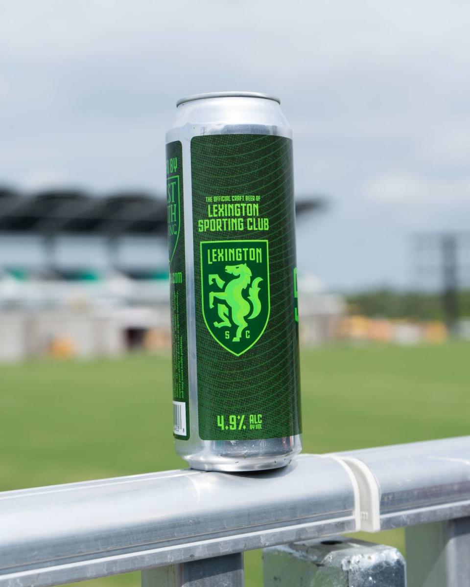 Lexington Sporting Club has partnered with West Sixth Brewing to create the soccer team’s official craft beer, Stadium Ale.