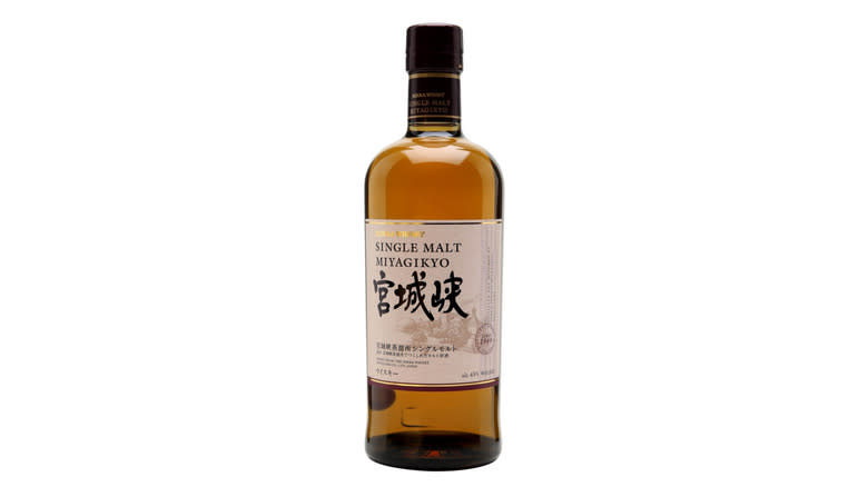 Bottle of Nikka Single Malt Miyagikyo