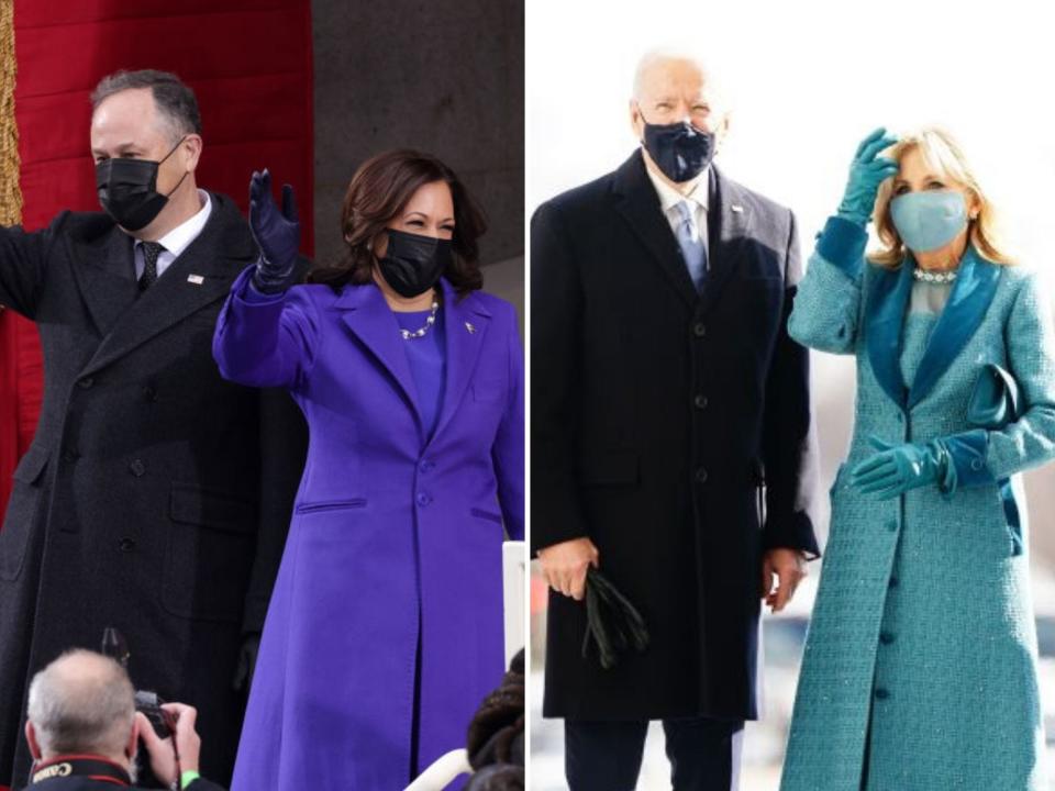 biden harris inauguration outfits