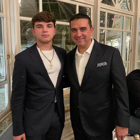 <p>Buddy Valastro/Instagram</p> Buddy Valastro and son Marco