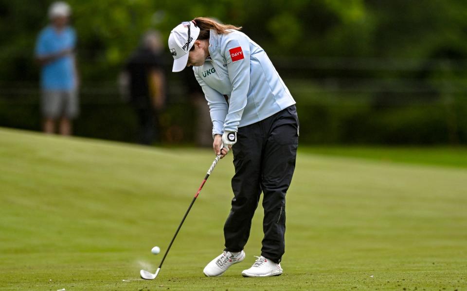 Leona Maguire da el primer hoyo en el hoyo 4 durante el campeonato femenino de la PGA - Mira: Rory McIlroy hace el primer hoyo en uno del PGA Tour