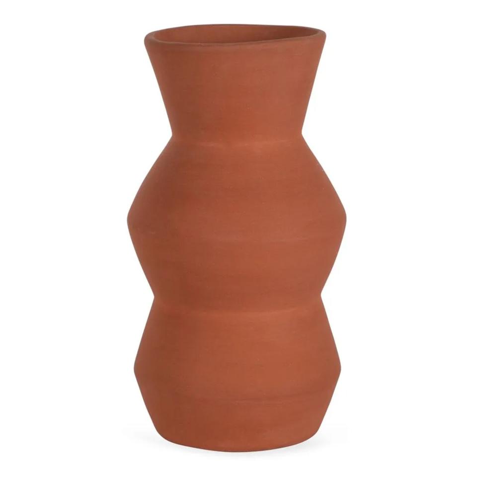 Maria Portugal Terracotta Geo Vase