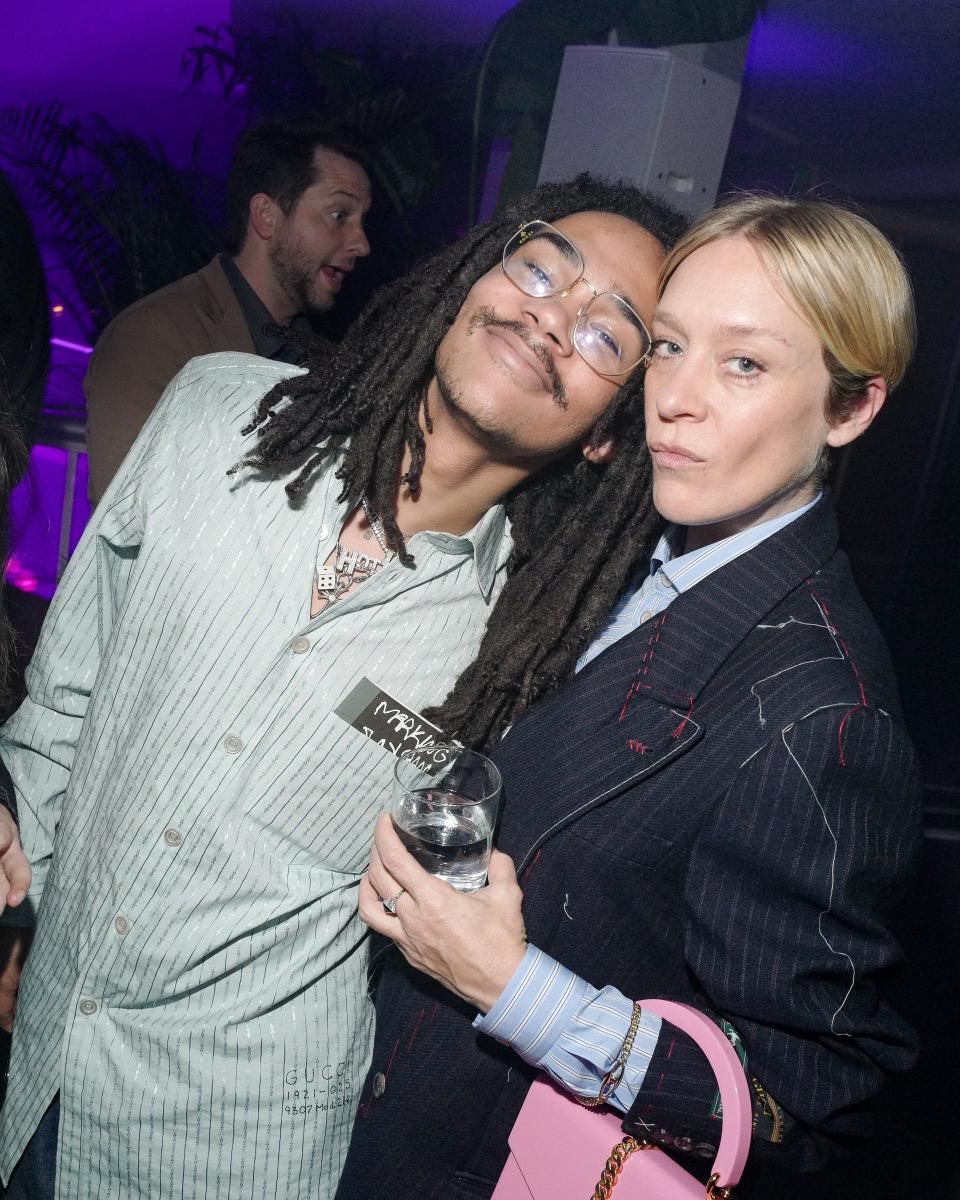 Luka Sabbat and Chloë Sevigny