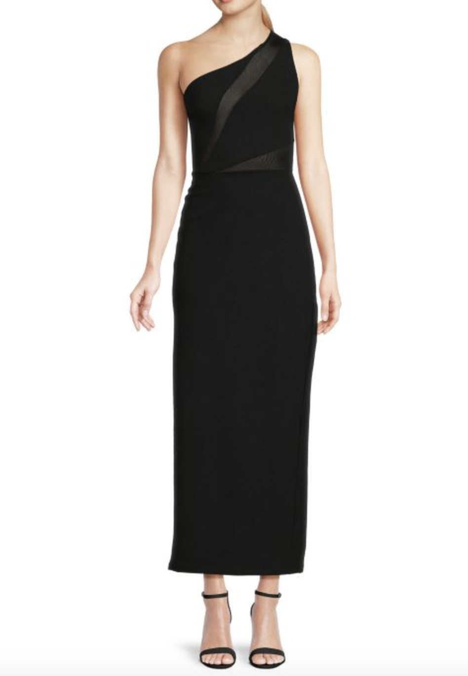 Rachel Rachel Roy ​Veanne Inset One Shoulder Gown (photo via Saks Off Fifth)