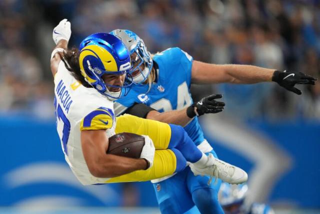 Rams receiver Puka Nacua heading to injured reserve because of knee sprain  - Yahoo Sports