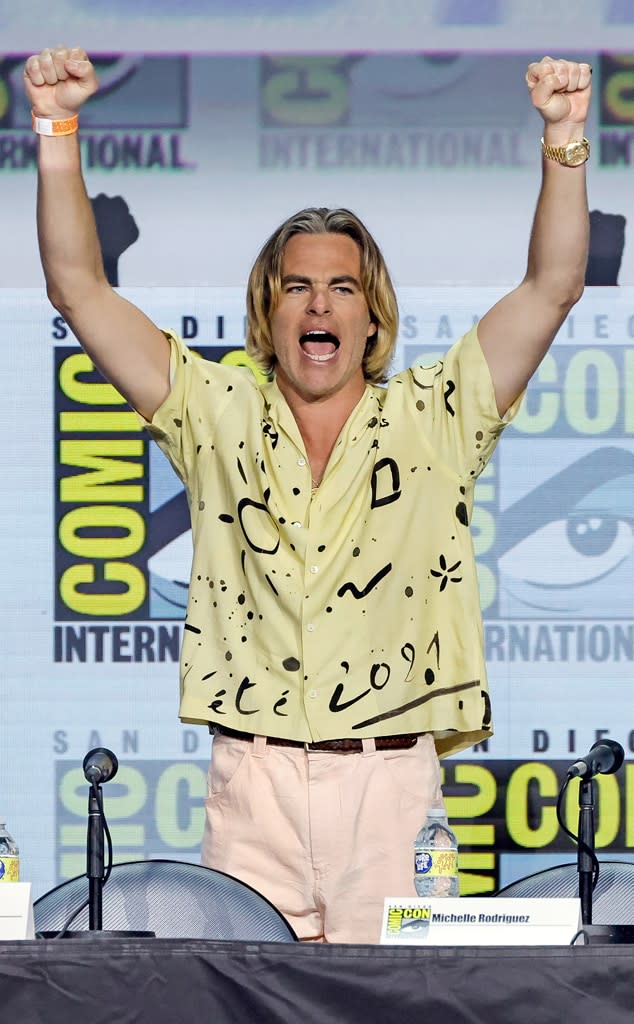 Chris Pine, 2022 Comic-Con, Star Sightings