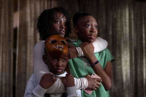 Adelaide Wilson (Lupita Nyong'o), Jason (Evan Alex) and Zora (<em>Shahadi Wright Joseph). Photo: </em><em>Claudette Barius/Universal Pictures</em>