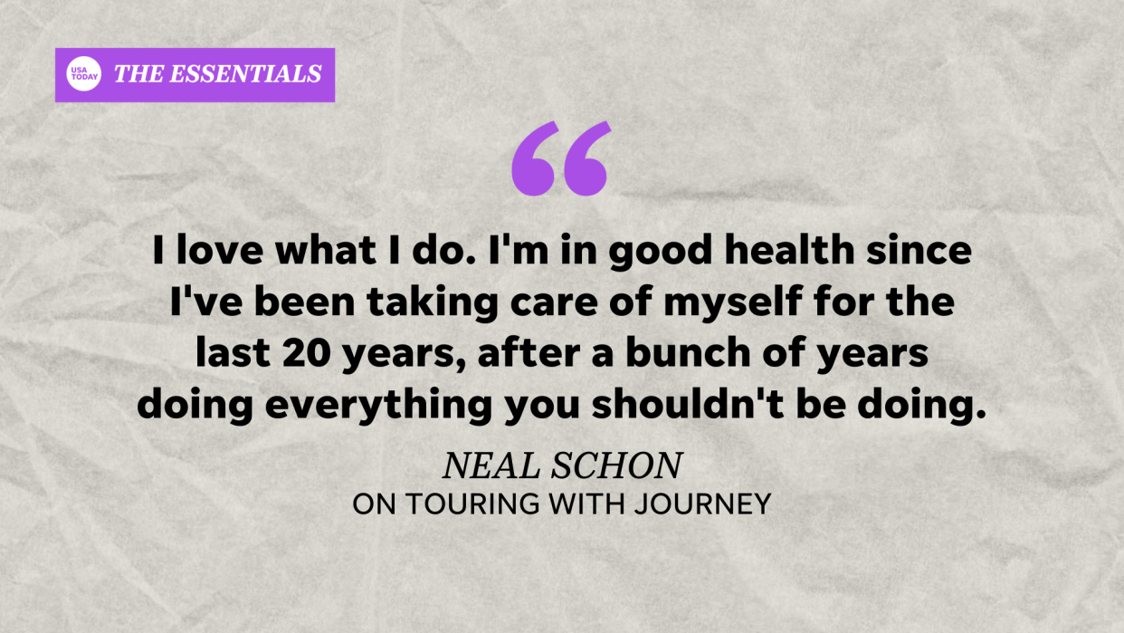 USA TODAY's The Essentials: Neal Schon opens up about touring with Journey.