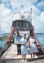 <p>Mustique was Princess Margaret's favorite vacation destination, and the Queen came to visit her there in 1977 after her Silver Jubilee Tour of the West Indies. It's now a favorite vacation spot for William and Kate. </p>