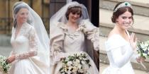 <p><a href="https://www.marieclaire.com/royal-wedding-guide/" rel="nofollow noopener" target="_blank" data-ylk="slk:Royal weddings;elm:context_link;itc:0;sec:content-canvas" class="link ">Royal weddings</a> are never not elaborate—and expensive—affairs. And a lot of that cost on the gowns that royal brides wear down the aisle on their big days. </p><p><a href="https://www.marieclaire.com/culture/g14448603/royal-wedding-dresses-through-the-years/" rel="nofollow noopener" target="_blank" data-ylk="slk:Royal wedding dresses;elm:context_link;itc:0;sec:content-canvas" class="link ">Royal wedding dresses</a> are the subject of intense speculation leading up to their reveals and then equally intense scrutiny once they make their public debuts. They inspire imitations and outright knockoffs and the decisions royal brides make influence wedding fashion for the normal brides that follow them. Often, these gowns are elaborate, with subtle and sometimes full hidden details special to the bride and groom and, usually, they're designed by prominent figures in the fashion industry, who understandably clamour at the chance to design a real-life princess ballgown. </p><p>But just how much do these fashion masterpieces actually cost? Well, know we because <a href="https://www.thesun.co.uk/fabulous/13797148/six-most-expensive-royal-wedding-dresses-meghan-markle-kate-middleton/" rel="nofollow noopener" target="_blank" data-ylk="slk:The Sun;elm:context_link;itc:0;sec:content-canvas" class="link ">The Sun</a> crunched the numbers and came up with the six most expensive royal wedding gowns in modern history. And yes, of course the list includes some of the people you expect it to—like Princess Diana, Kate Middleton, and Meghan Markle—but it also includes a gown or two that might surprise you, or have flown under your royal wedding radar. Scroll down to count down to the most expensive modern royal wedding dress of them all. </p>