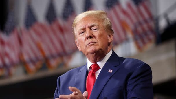 PHOTO: Former U.S. President Donald Trump attends a rally in Wilkes-Barre, Pennsylvania, U.S., September 3, 2022.  REUTERS/Andrew Kelly (Andrew Kelly/Reuters)