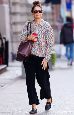 Katie Holmes Ditched Her Sweats for Dressier Pants That Look Just as  Comfortable — Shop 9 Similar Pairs