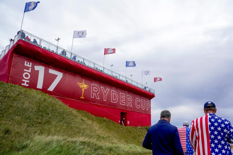 The Ryder Cup begins with Friday foursomes (Jeff Roberson/AP) (AP)